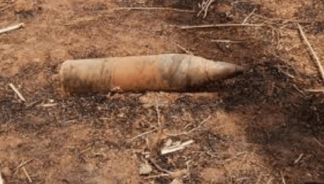 οβίδα όλμου του Β΄ Παγκοσμίου Πολέμου