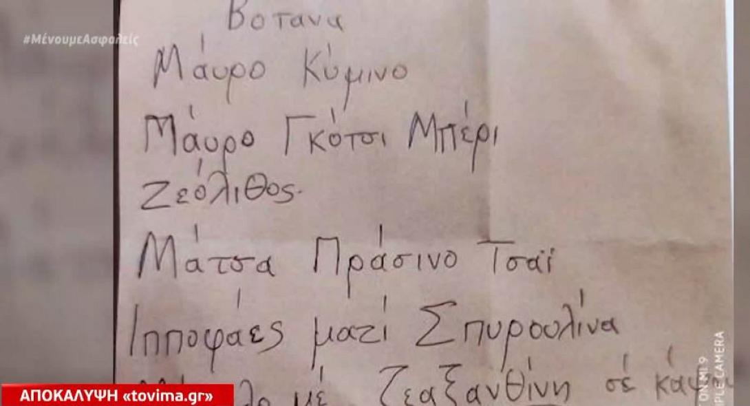 χειρόγραφα ψευτογιατρού