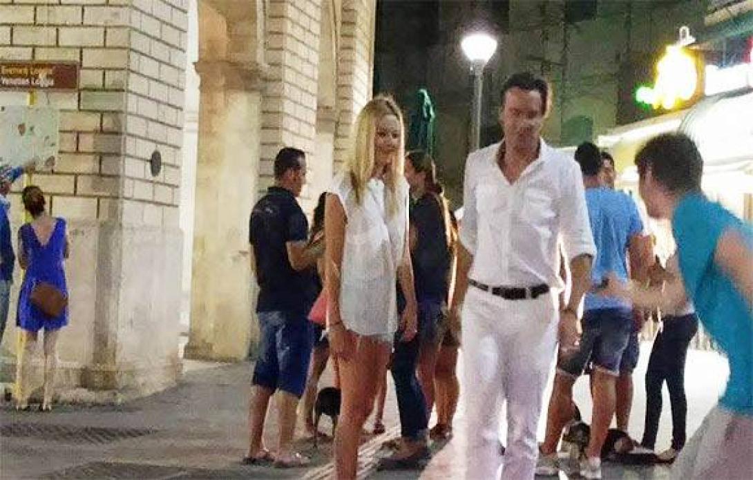 Ο Στράτος Τζώρτζογλου στο κέντρο του Ηρακλείου 