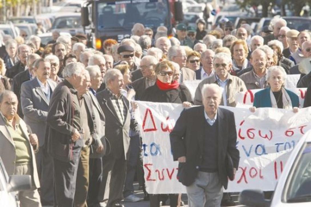 Κάτω τα χέρια από το Ασφαλιστικό, θα πουν αύριο οι συνταξιούχοι στο Ηράκλειο