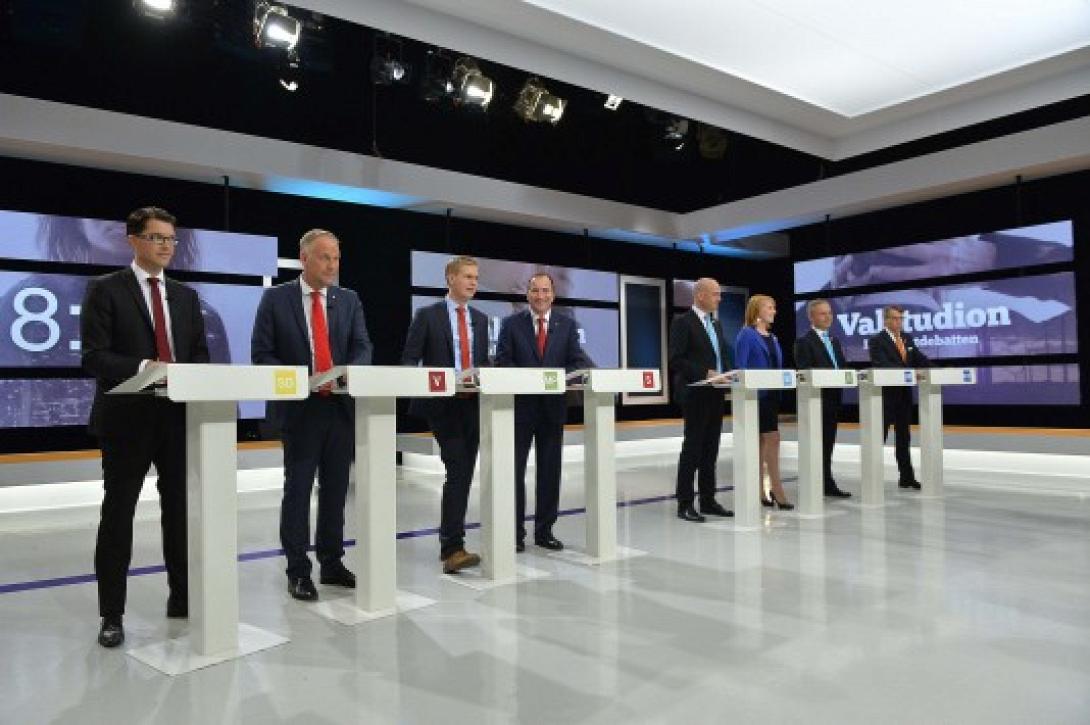 Η κεντροαριστερά προηγείται στις εκλογές στη Σουηδία
