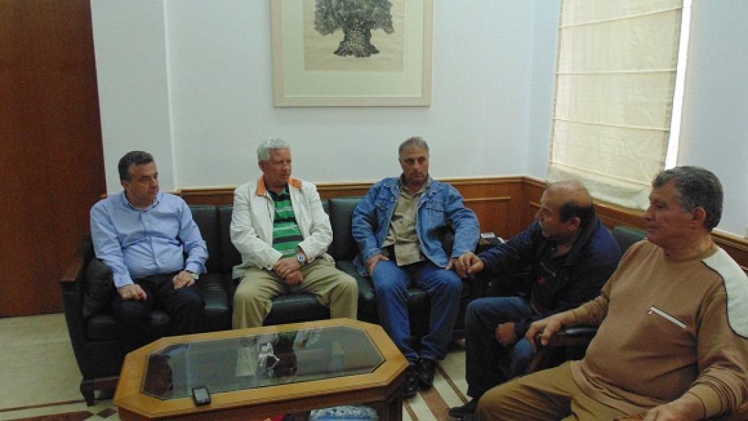 Αντιπροσωπεία της ΕΠΣΗ στην Περιφέρεια