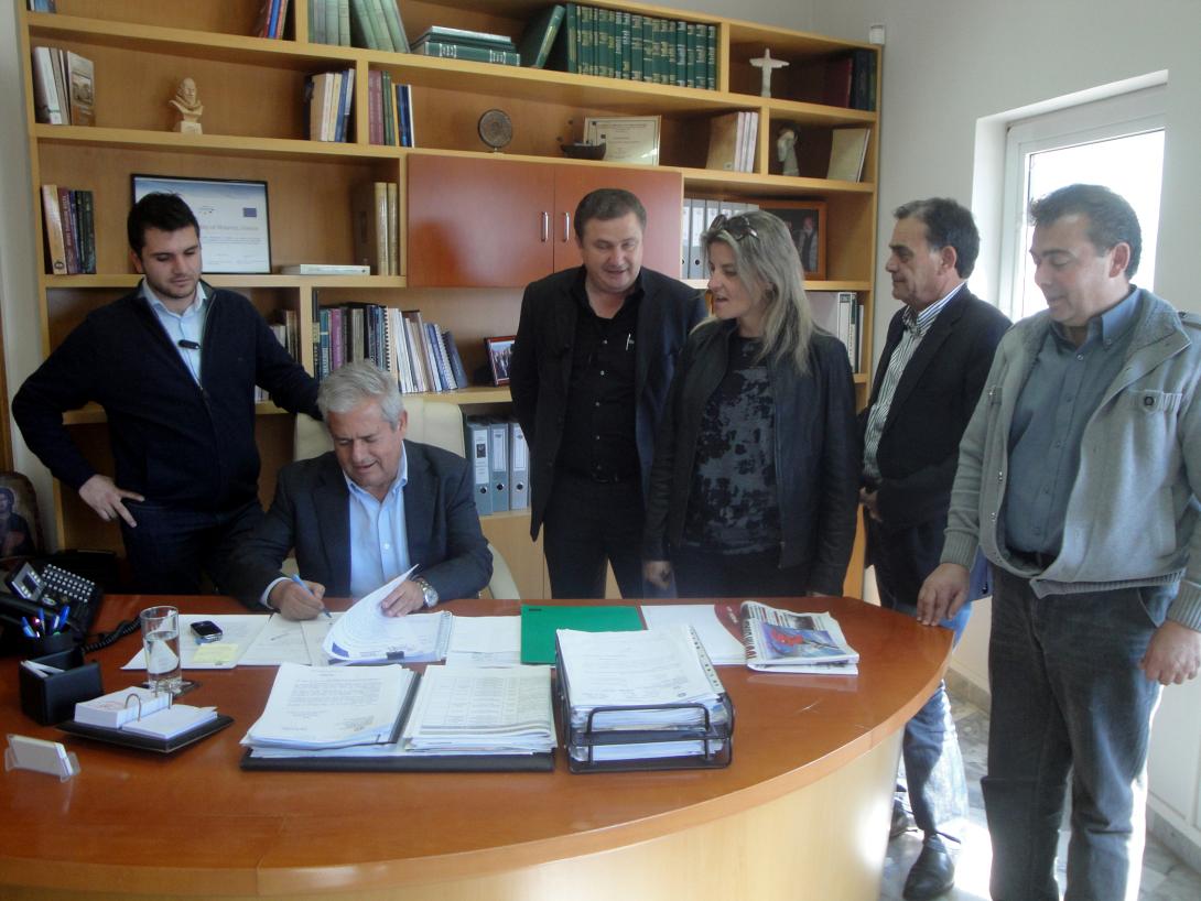 Ξεκινάνε τα έργα ανάπλασης στο Καβροχώρι