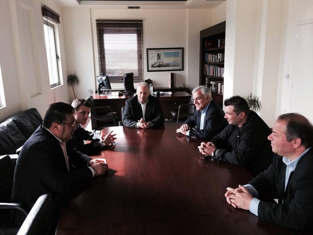 Επίσκεψη του Σεραφείμ Τσόκα σε Πεζά, Πύργο και Χάρακα