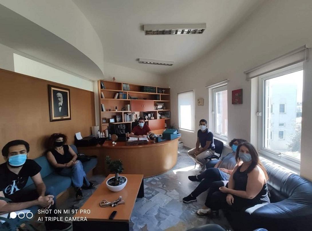 Συνάντηση με δήμαρχο Μαλεβιζίου