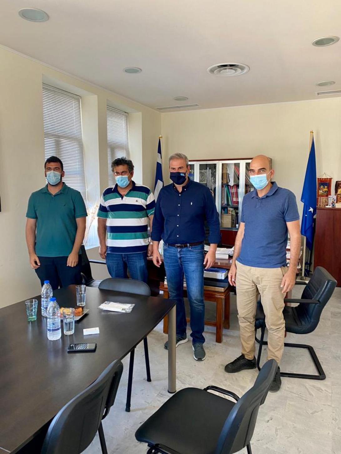 Συνταντηση στο Δημο Καντανου - Σεληνου