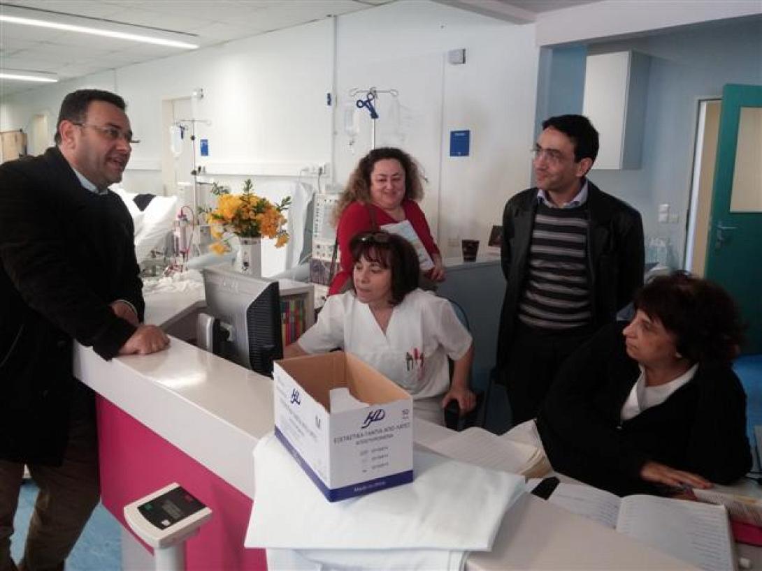 ΠΑΓΝΗ και ΔΕΥΑΗ επισκέφθηκε η ΚΟ Ηρακλείου του ΚΚΕ