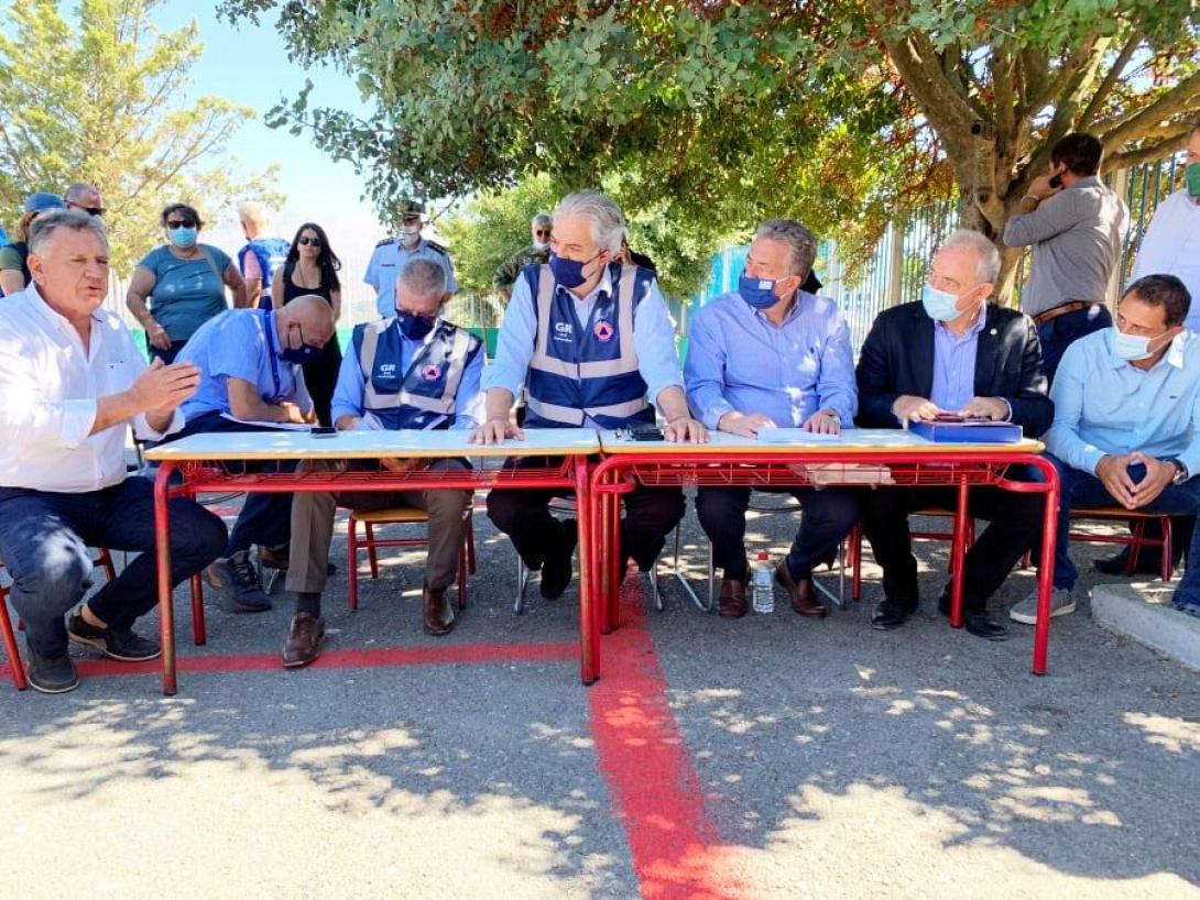 σύσκεψη στο Αρκαλοχώρι