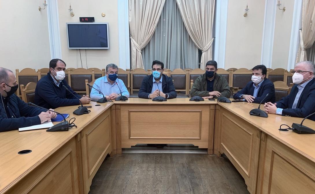 σύσκεψη περιφέρεια κακοκαιρία