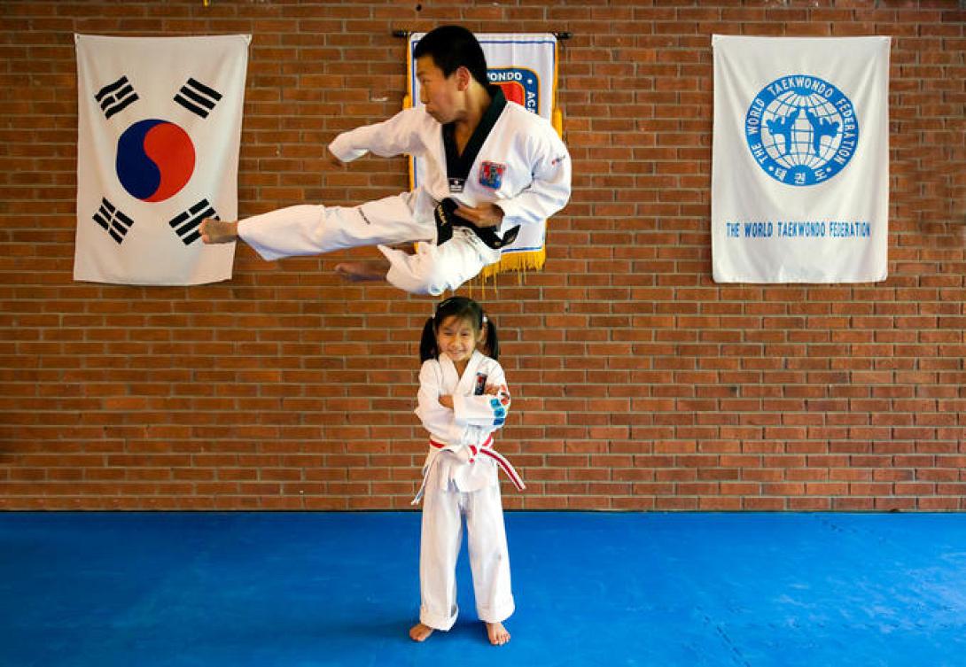 Σεμινάριο TAEKWON-DO στο κλειστό Γυμναστήριο Ηρακλείου.