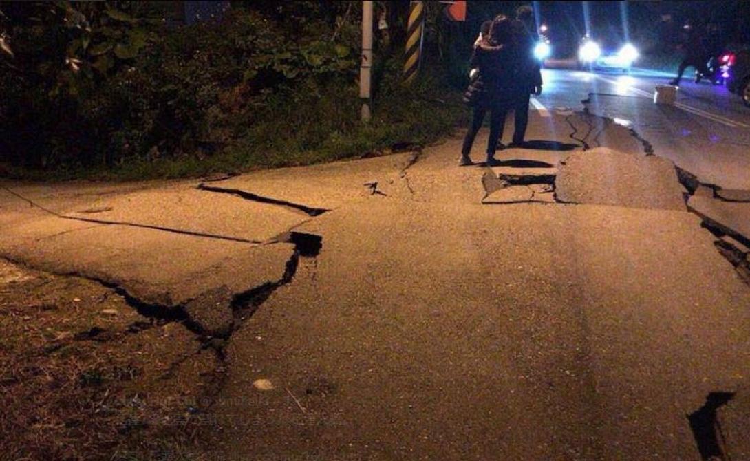 ταιβαν σεισμος