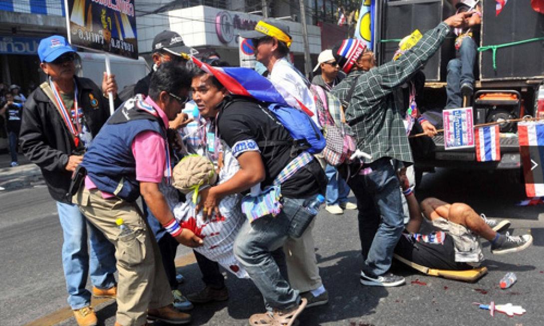 Ταϊλάνδη: Δύο νεκροί και 41 τραυματίες από επίθεση ενόπλων σε διαδήλωση