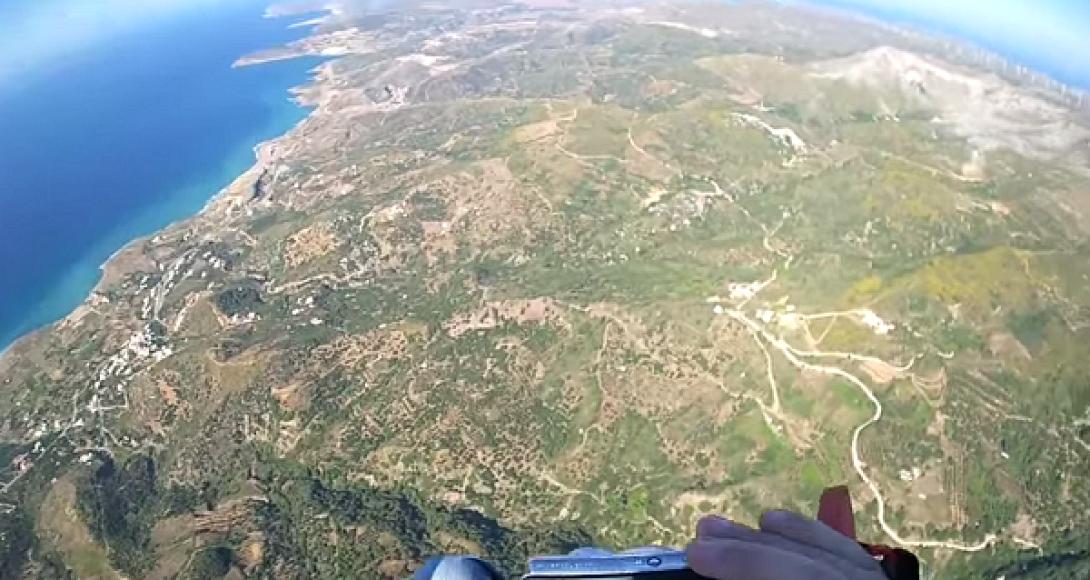 Το απολαυστικό ταξίδι πάνω από την Κρήτη συνεχίζεται (βίντεο)