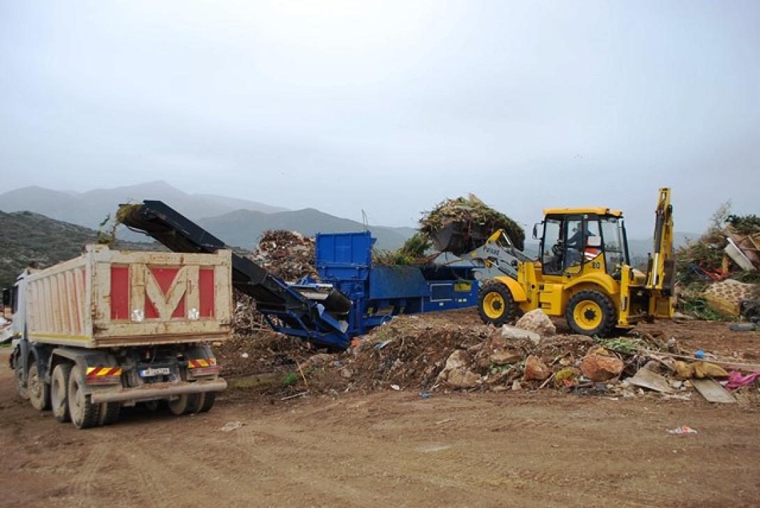 Τεμαχιστή ογκωδών απορριμμάτων  αποκτά ο ΦΟΔΣΑ Β. Πεδιάδος