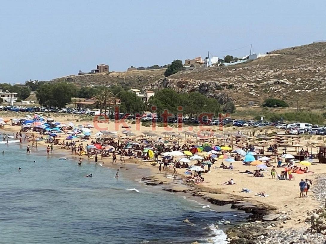 Συνωστισμός και πάλι στις παραλίες