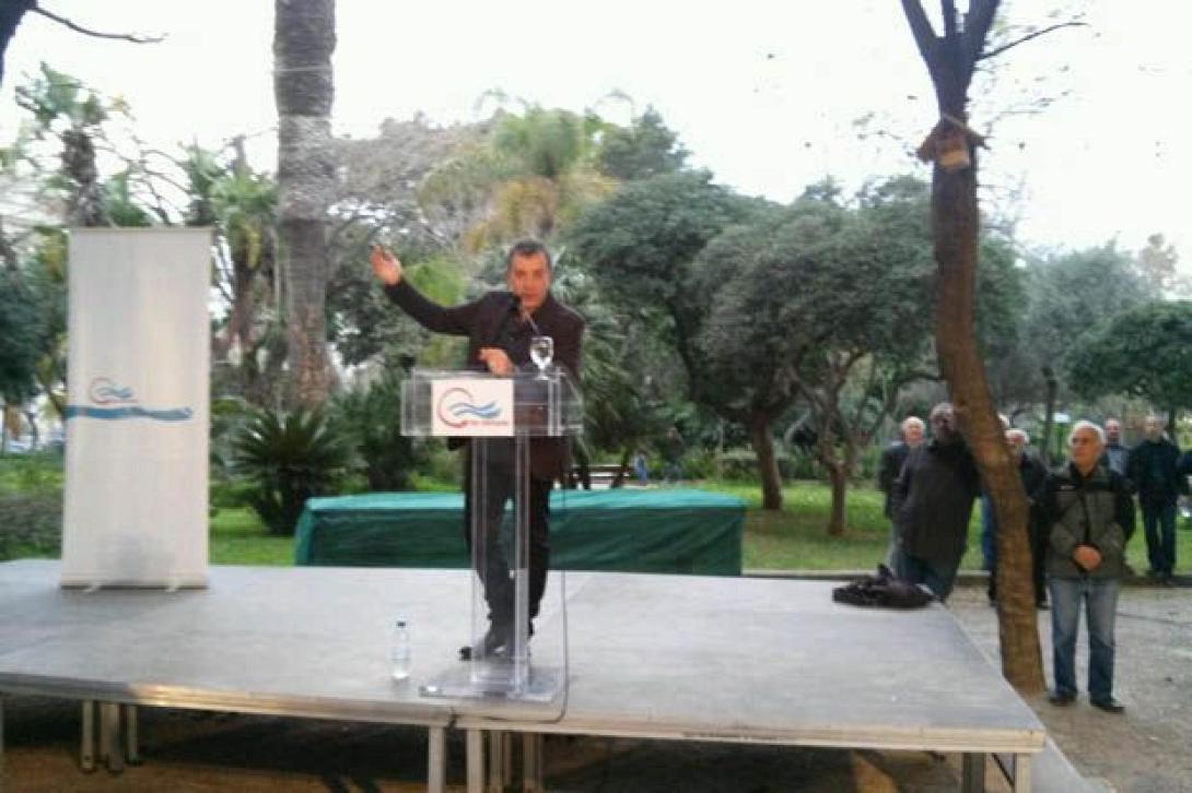 Το Ποτάμι  έχει .. κοίτη στα Χανιά - Σ.Θεοδωράκης: Εμείς είμαστε οι Πρωταγωνιστές