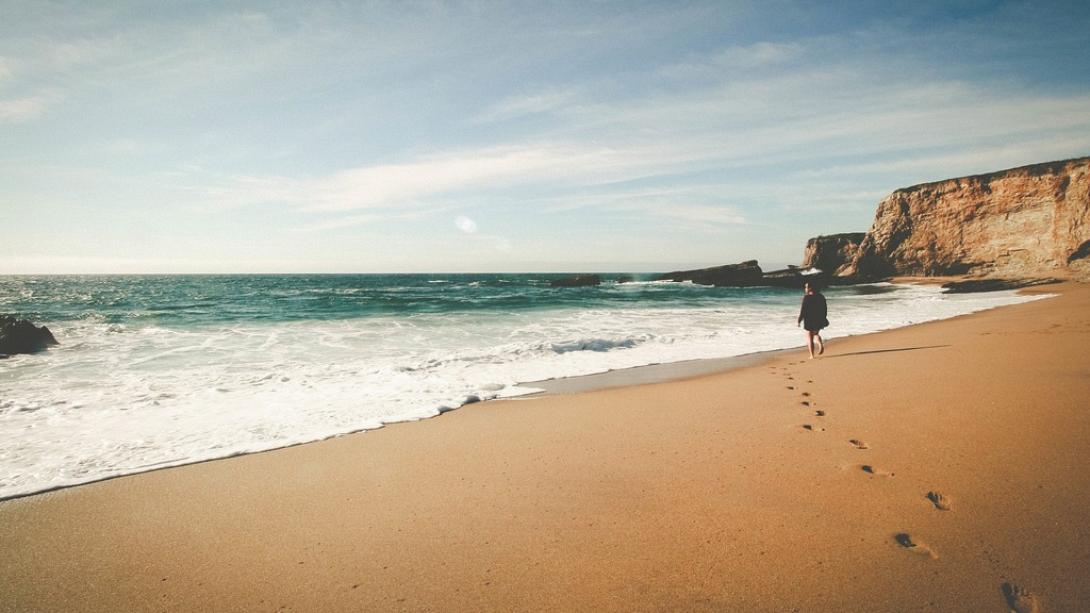 παραλία γυναίκα καλοκαίρι θάλασσα