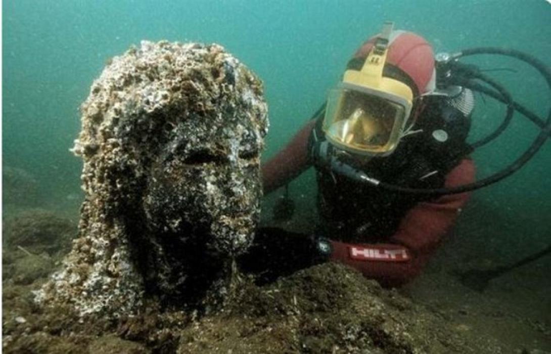 Εντυπωσιακές φωτογραφίες από την αρχαία βυθισμένη πόλη Θώνις - Ηράκλειο (φωτο)