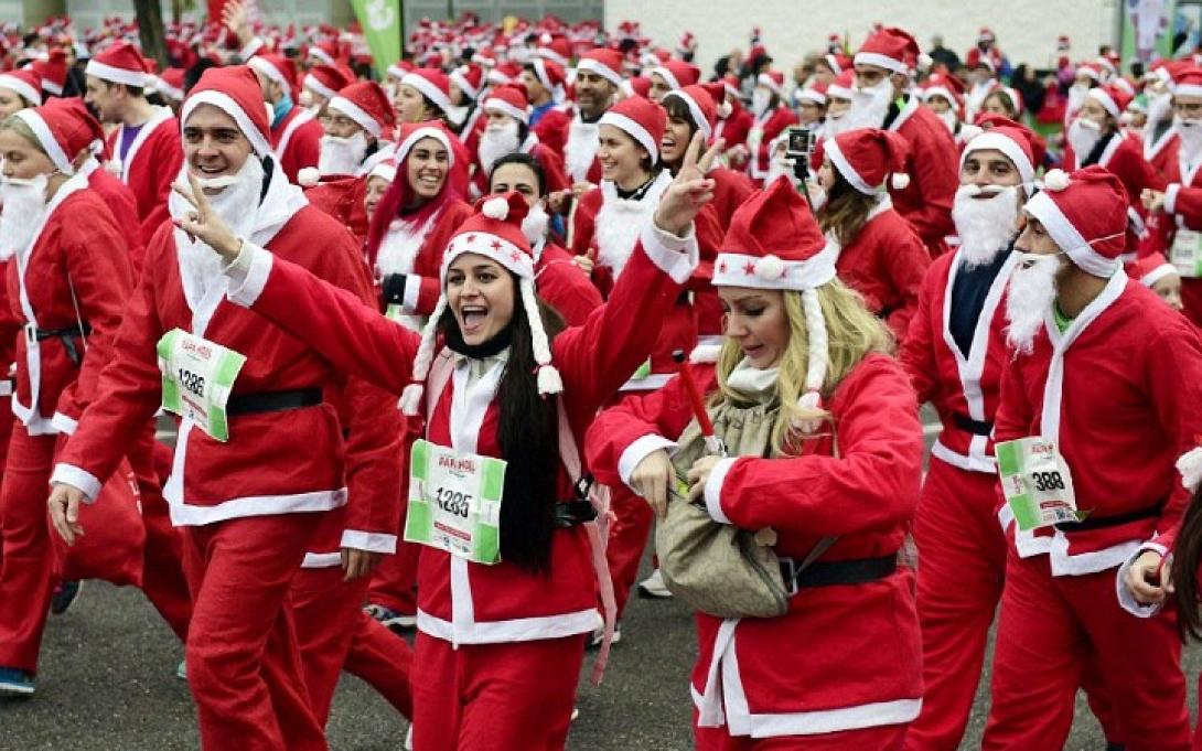 santa run