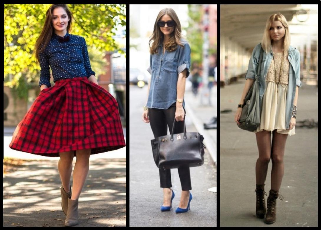 Tips για να φορέσετε το denim πουκάμισο