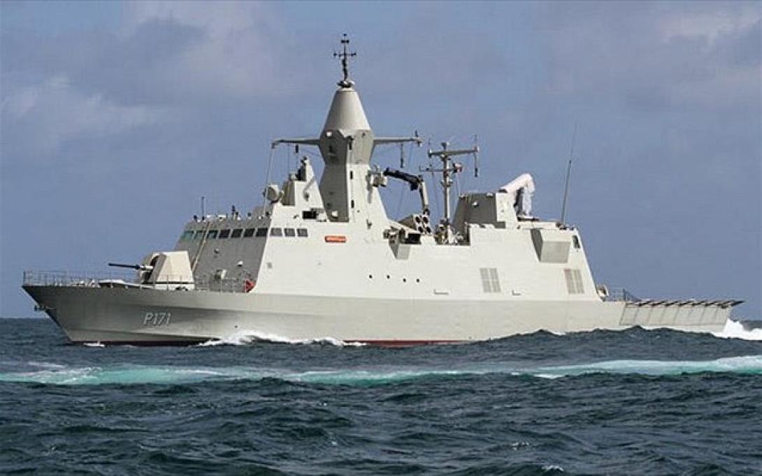 Βόλτες στην Εύβοια έκανε τουρκική φρεγάτα 