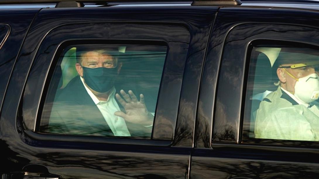 τραμπ βόλτα