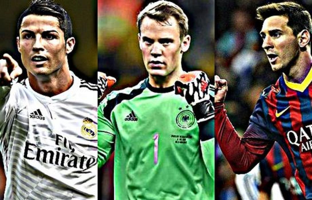 Ρονάλντο, Μέσι και Νόιερ υποψήφιοι για τη «Χρυσή Μπάλα» 