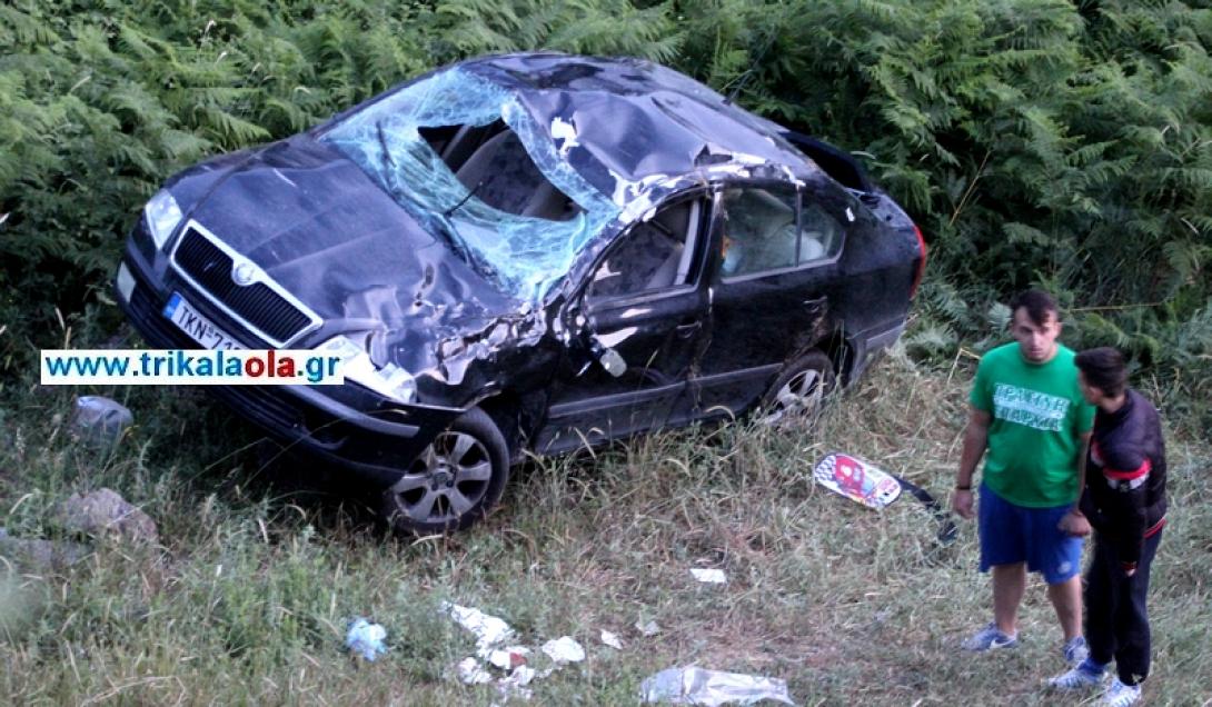 τροχαίο τρίκαλα βρέφος