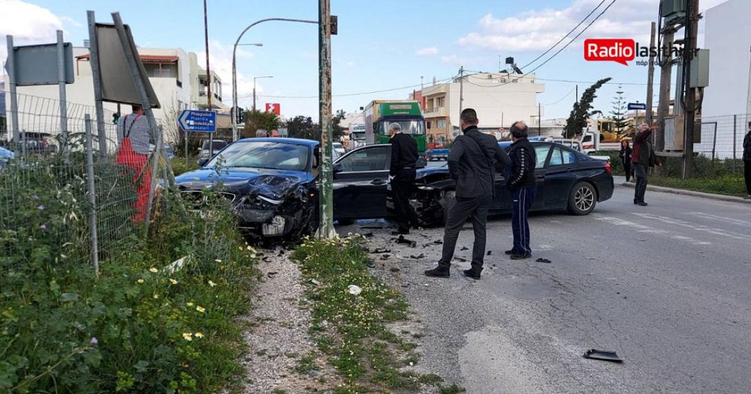 Ευτυχώς δεν τραυματίστηκε κανείς (φωτο radiolasithi)