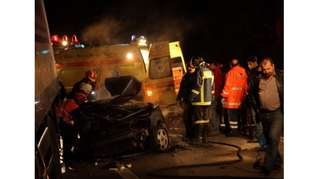 Ζευγάρι από τα Χανιά τα θύματα του τροχαίου