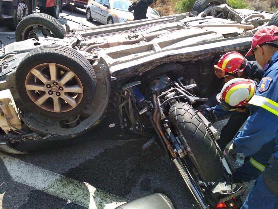 τροχαίο αγία πελαγία