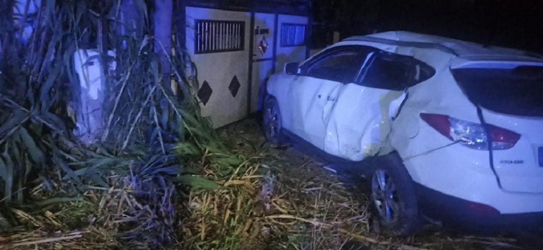 Φωτογραφία από το τροχαίο στην Αμμουδάρα