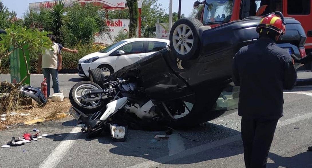 τροχαίο αγία πελαγία