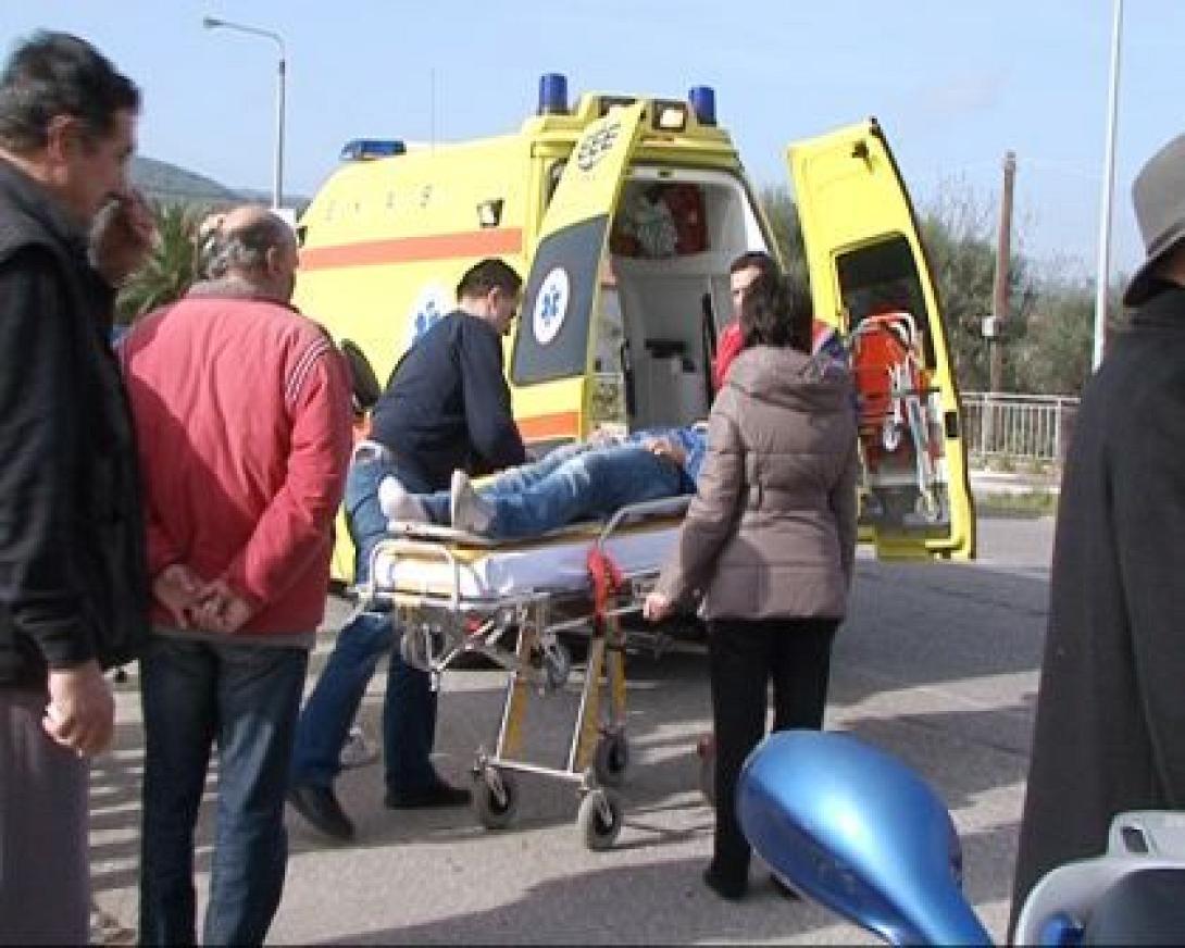 Φορτηγό συγκρούστηκε με ΙΧ στη Νεάπολη - Τέσσερις τραυματίες