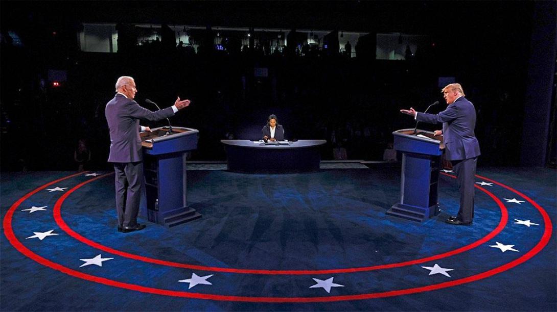 Ντόναλντ Τραμπ με τον Τζο Μπάιντεν