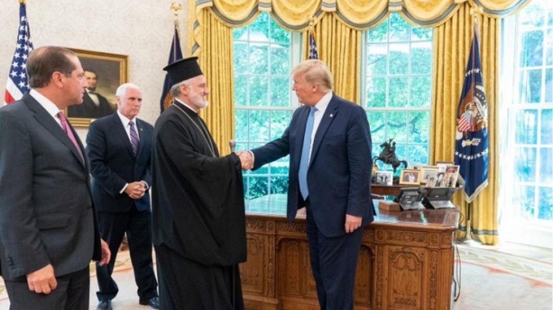 Ελπιδοφόρος - Τραμπ