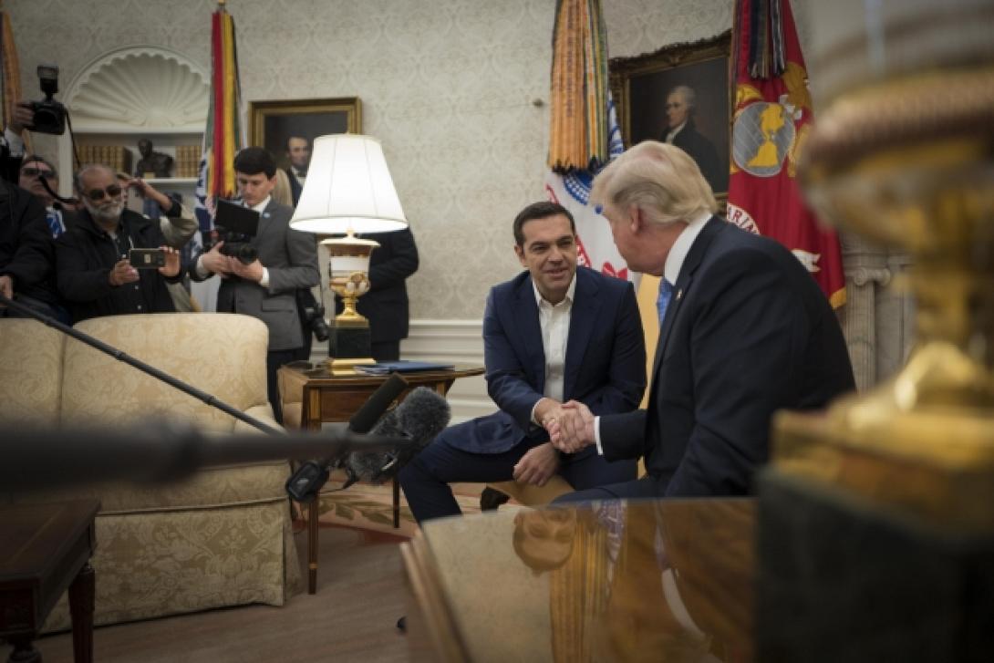 τσίπρας τραμπ