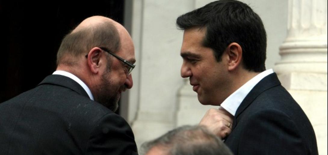 σουλτς,τσιπρας