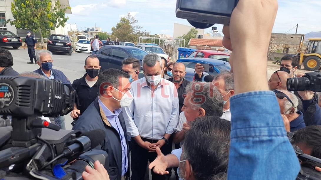 Στο Αρκαλοχώρι ο πρόεδρος του ΣΥΡΙΖΑ, Αλέξης Τσίπρας