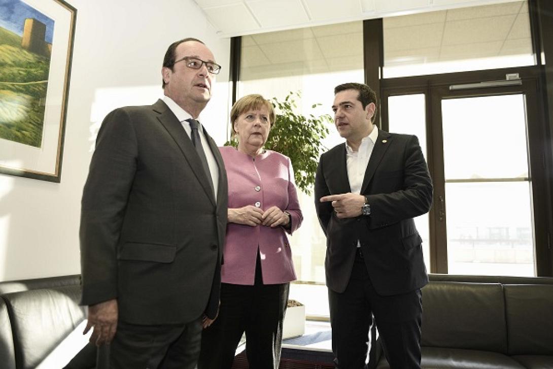 Τσιπρας - Μερκελ - Ολάντ