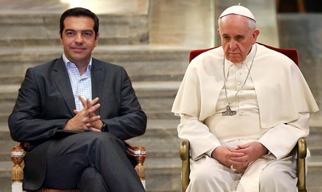 Πάπας Φραγκίσκος σε Αλέξη Τσίπρα: Μιλάς μια γλώσσα που μοιάζει με μελωδία
