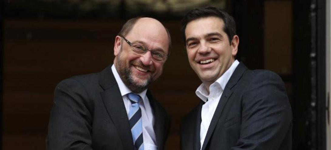 Σούλτς για συνάντηση με Τσίπρα: Κάναμε μία ειλικρινή και ουσιαστική συζήτηση