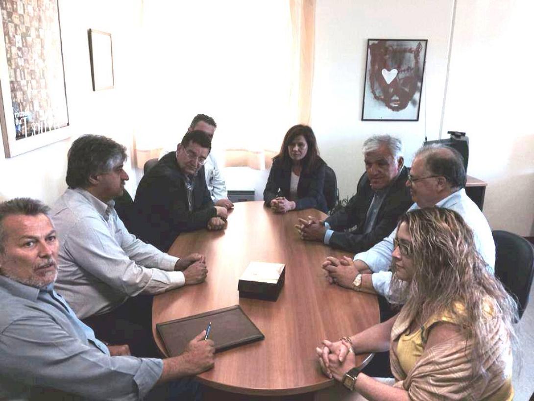 Επίσκεψη Τσόκα στο ΠΑΓΝΗ