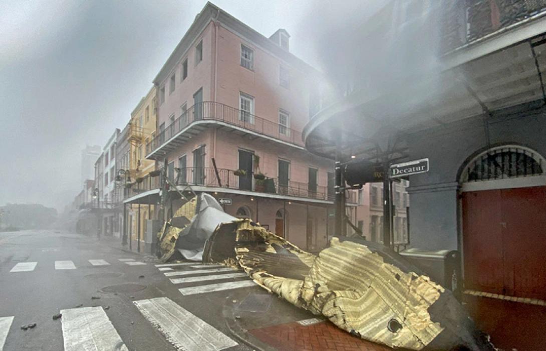 τυφώνας Αιντα - ΗΠΑ