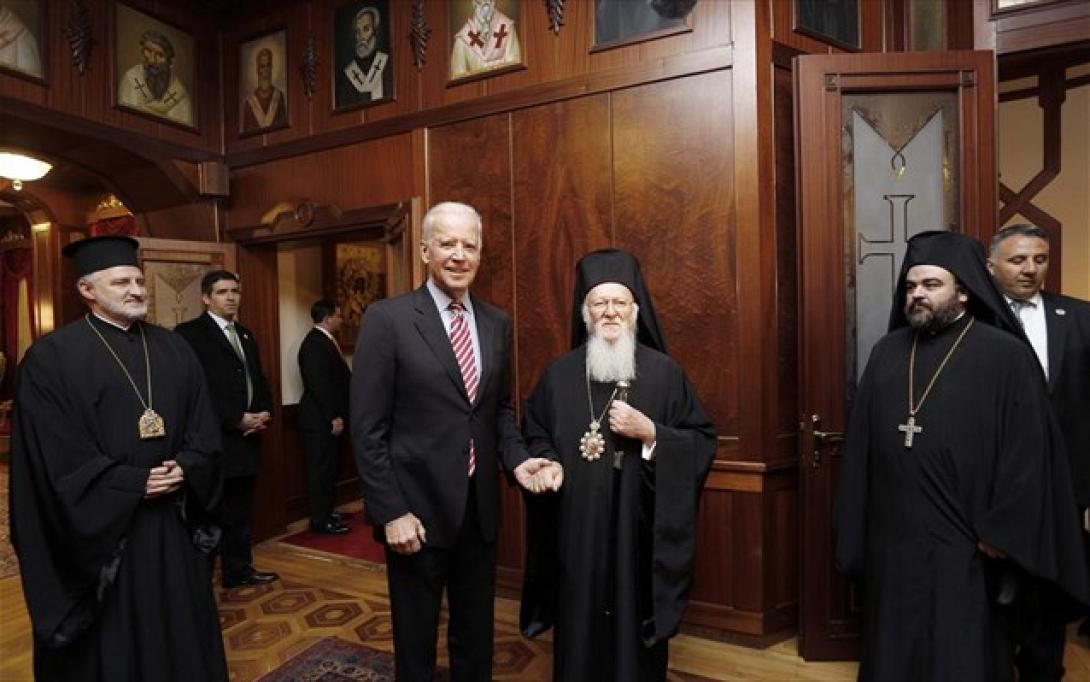 Επί τάπητος τα προβλήματα της Ορθοδοξίας στη συνάντηση Βαρθολομαίου - Μπάιντεν