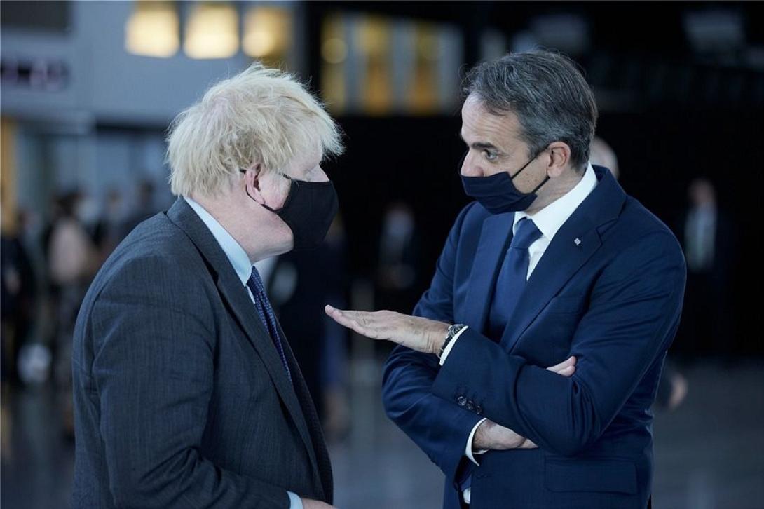 Μητσοτακης Τζονσον