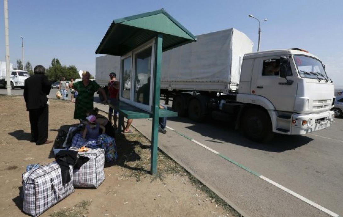 Ένταση πάλι στην Ουκρανία λόγω της Ρωσικής αυτοκινητοπομπής με την βοήθεια