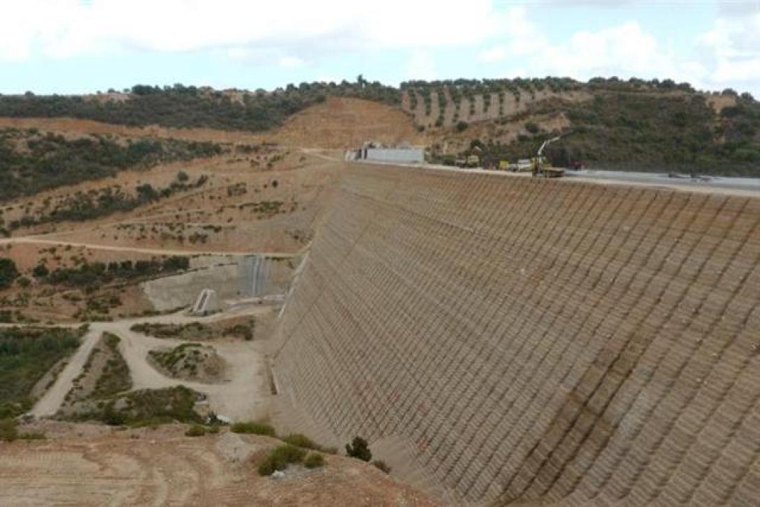 Επίσκεψη του αντιπεριφερειάρχη Χανίων στο φράγμα Βαλσαμιώτη