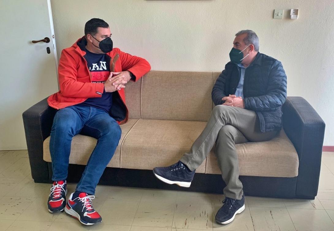 Σωκράτης Βαρδάκης - Συνάντηση με του ιδιοκτήτες γυμναστηρίων