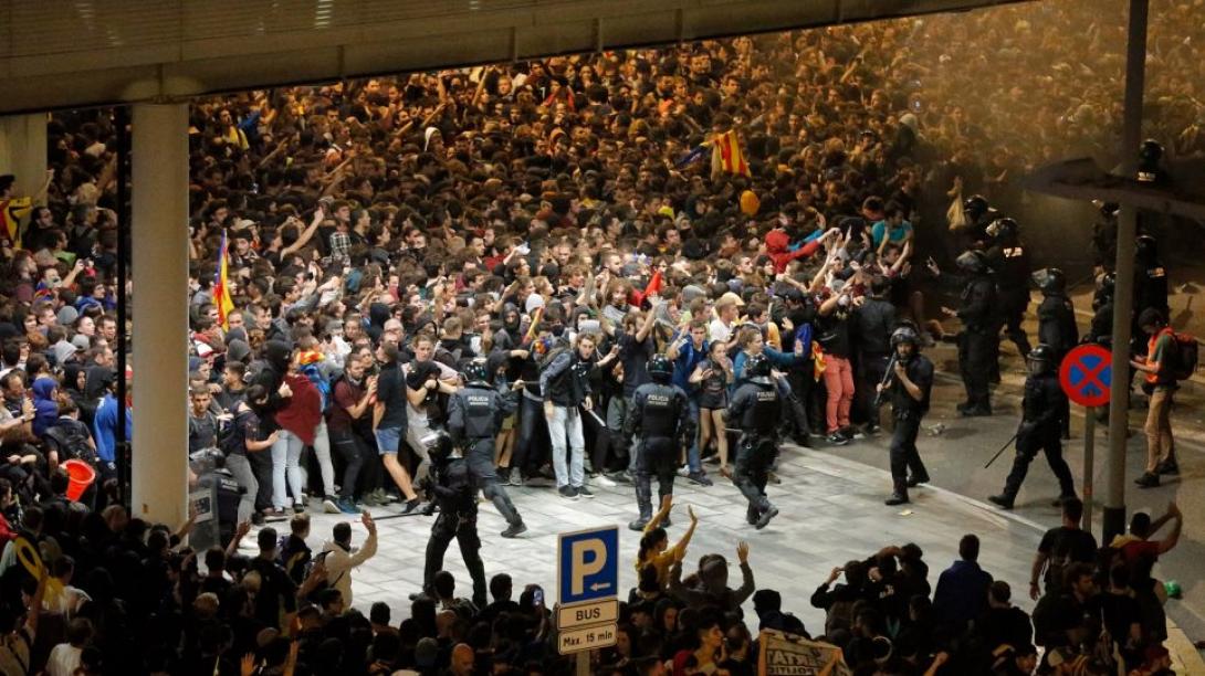 βαρκελώνη επεισόδια